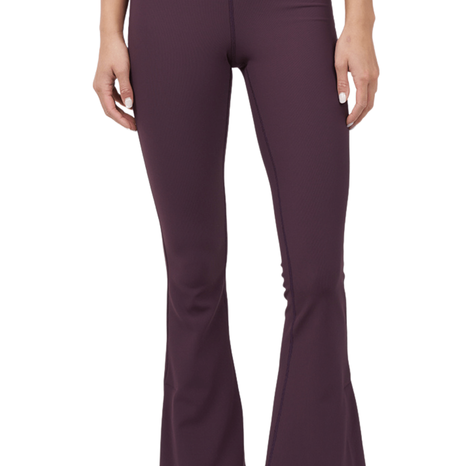 Thrive Société Side Slit Flare Legging Cherry