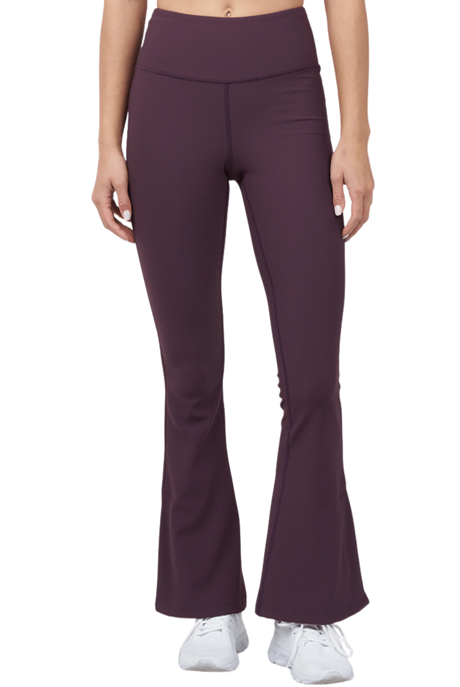 Thrive Société Side Slit Flare Legging Cherry