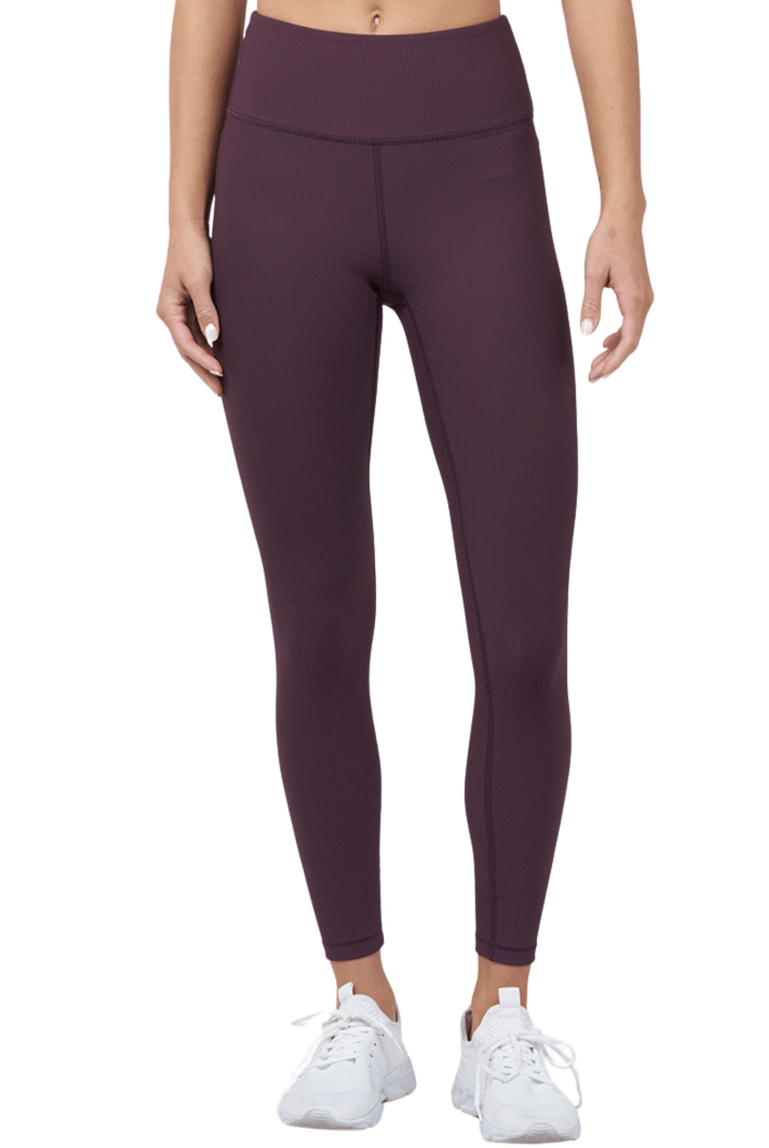 Thrive Société Refine Rib 7/8 Legging Cherry