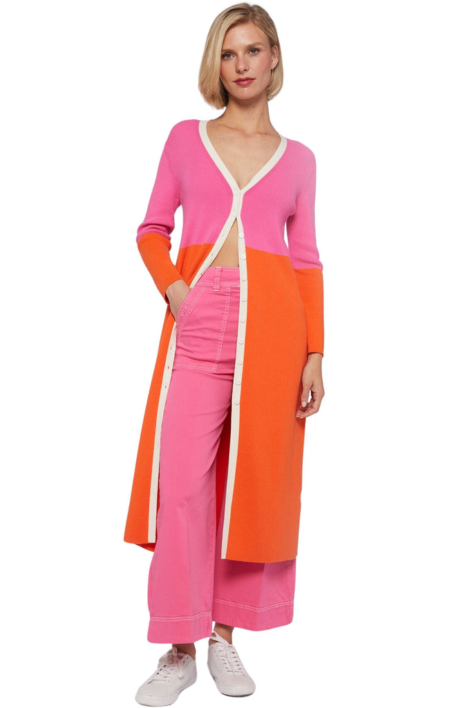 Vilagallo Knitwear Serena Bicolor Pink & Orange