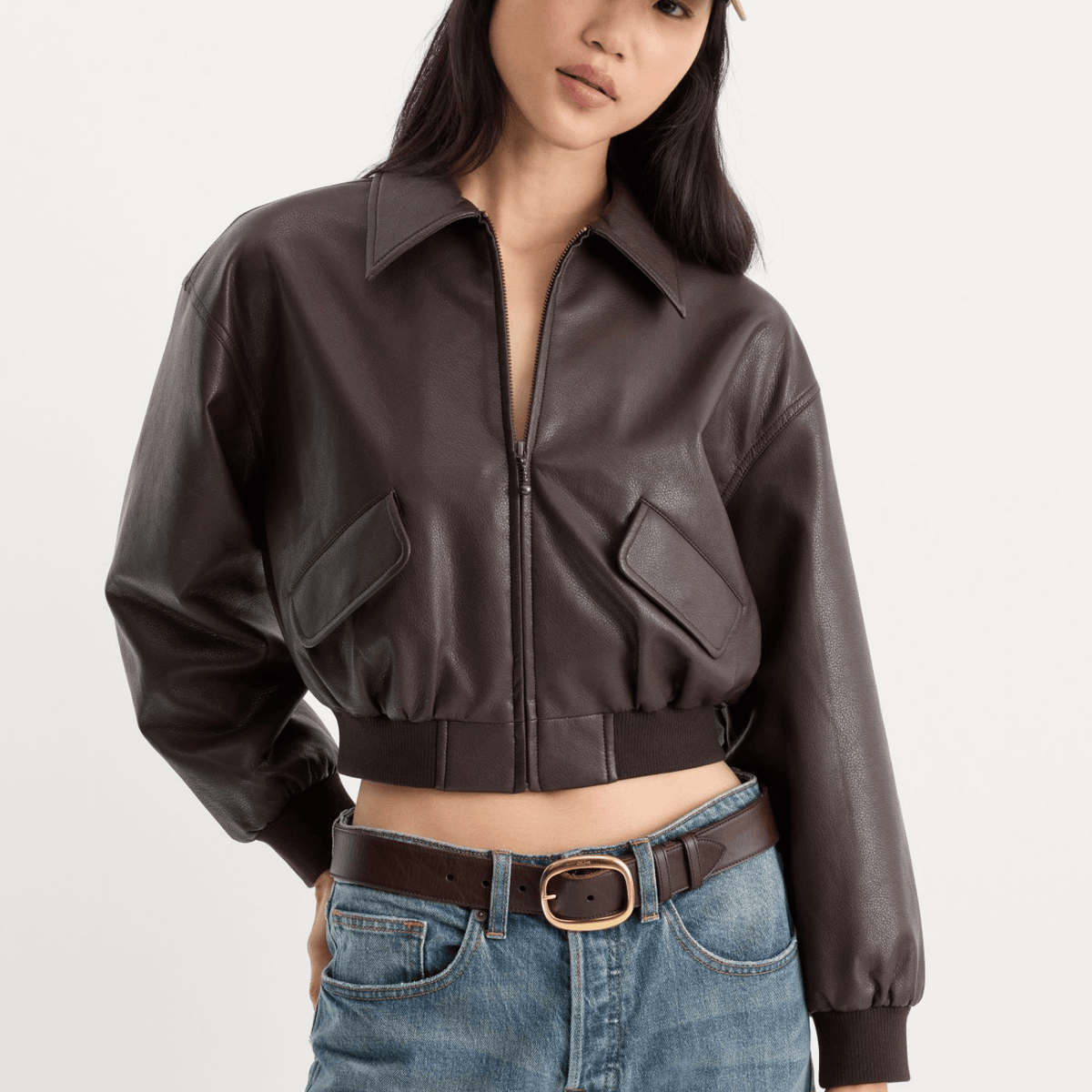 The Better Than Leather Bomber Jacket