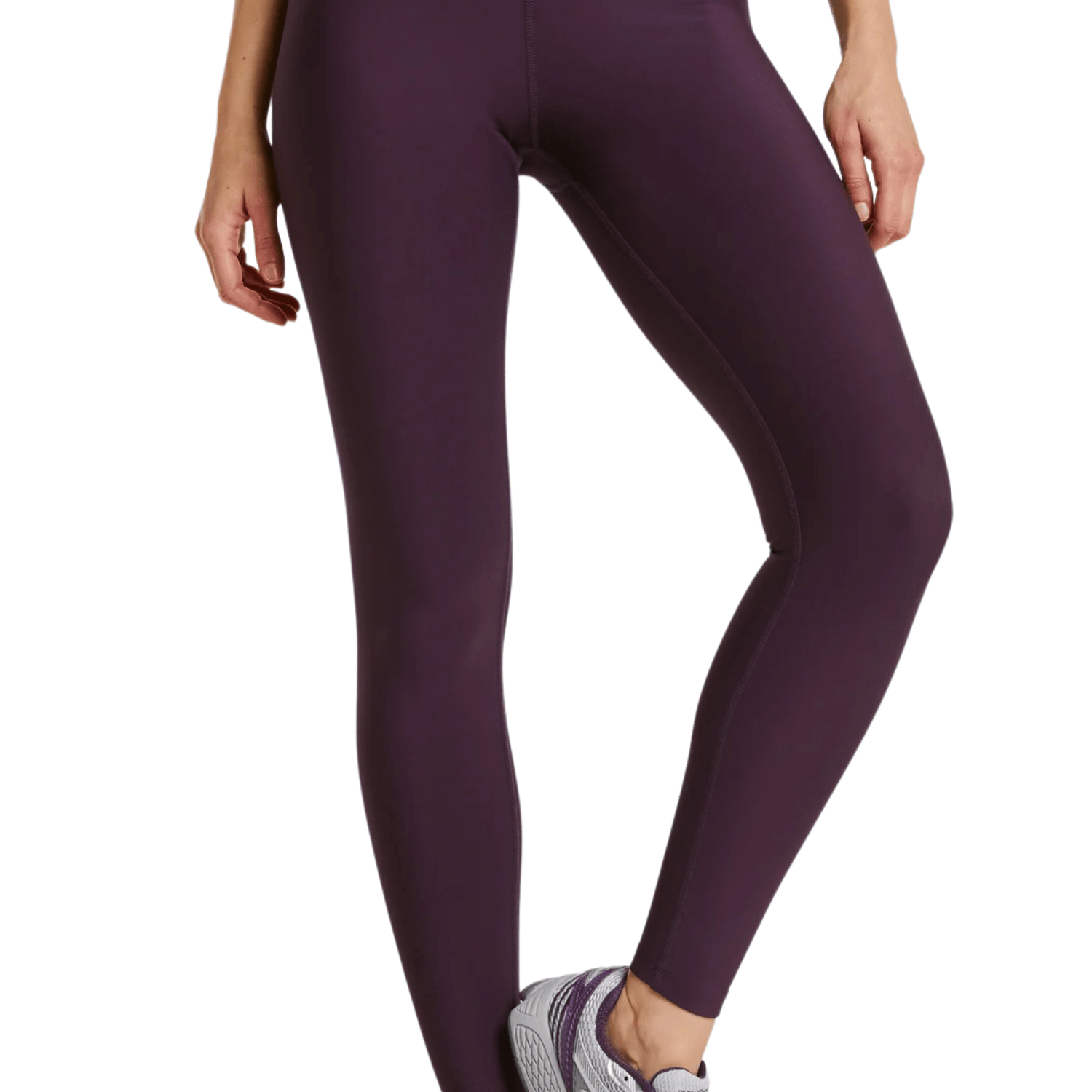 Year of Ours Recycled High Rise Sport Legging Deep Plum