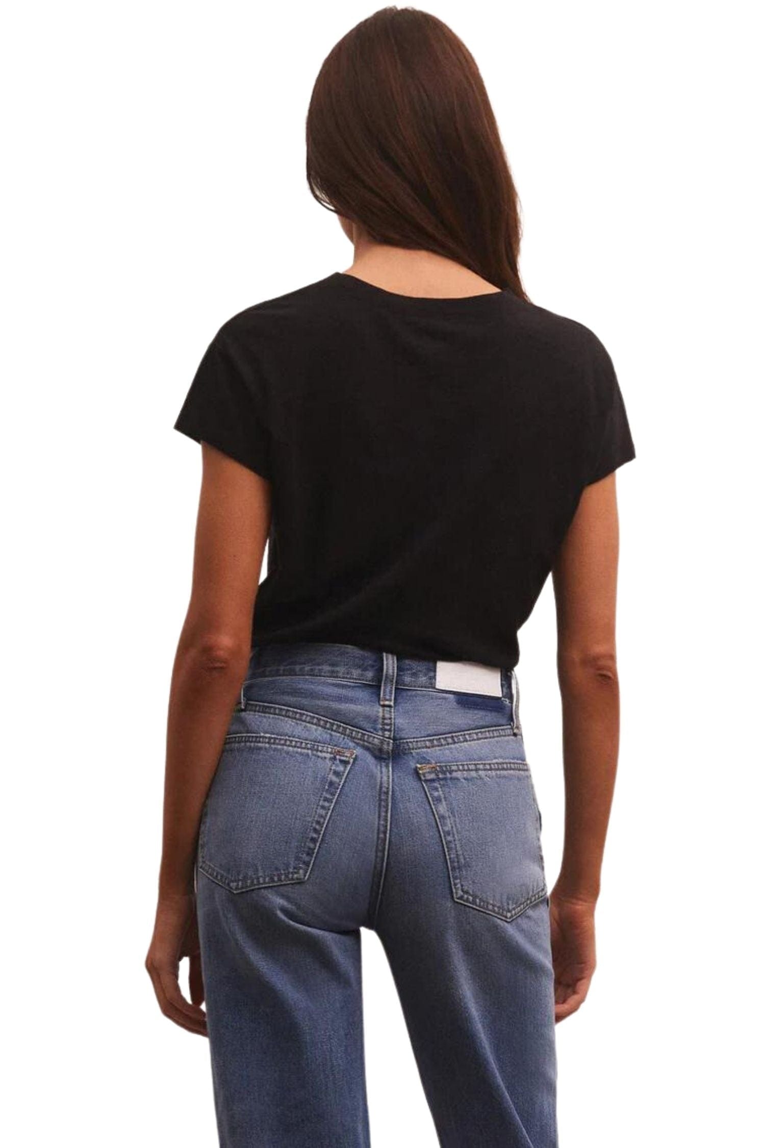 Z Supply Modern Slub Tee Black