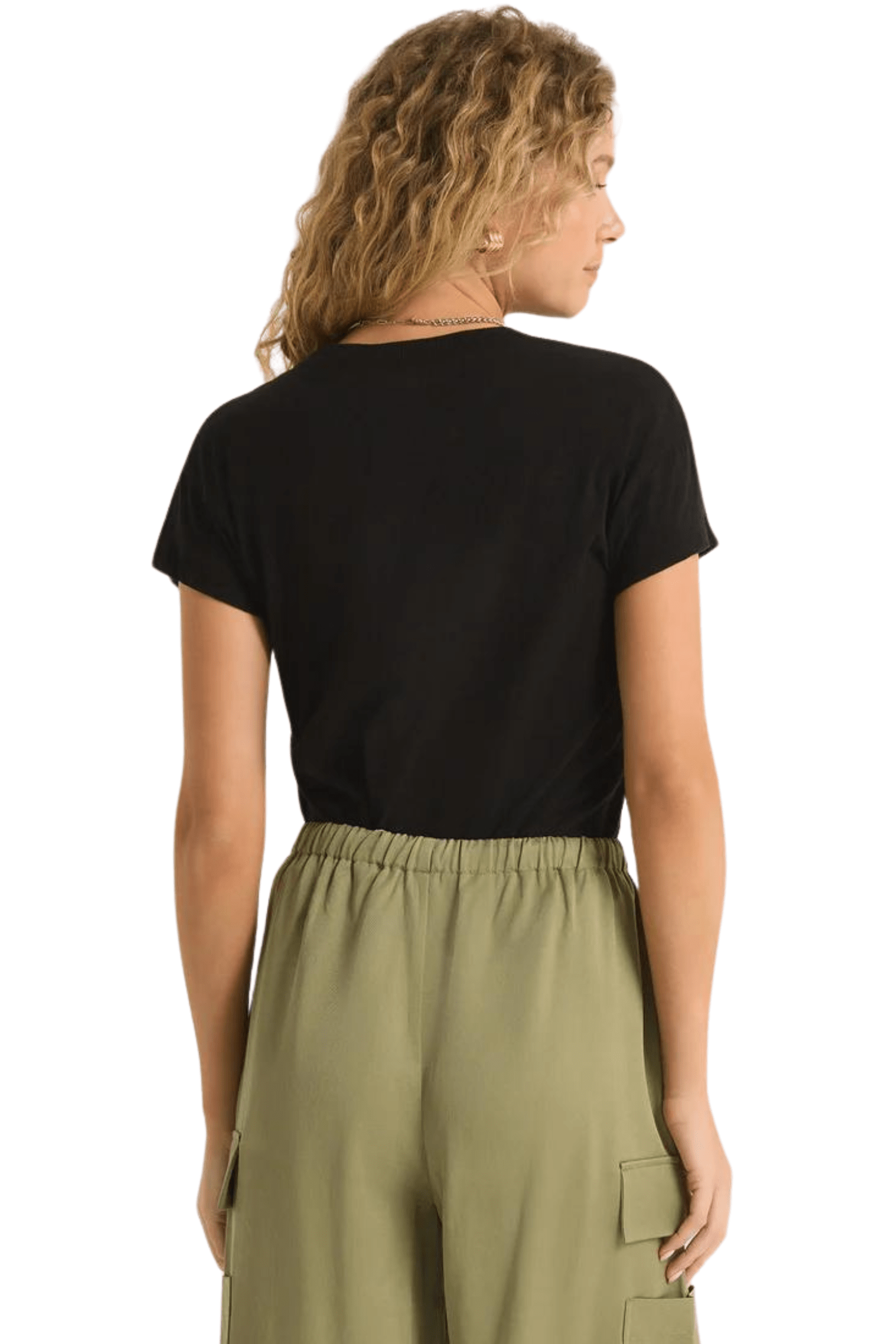 Z Supply Modern Slub Tee Black