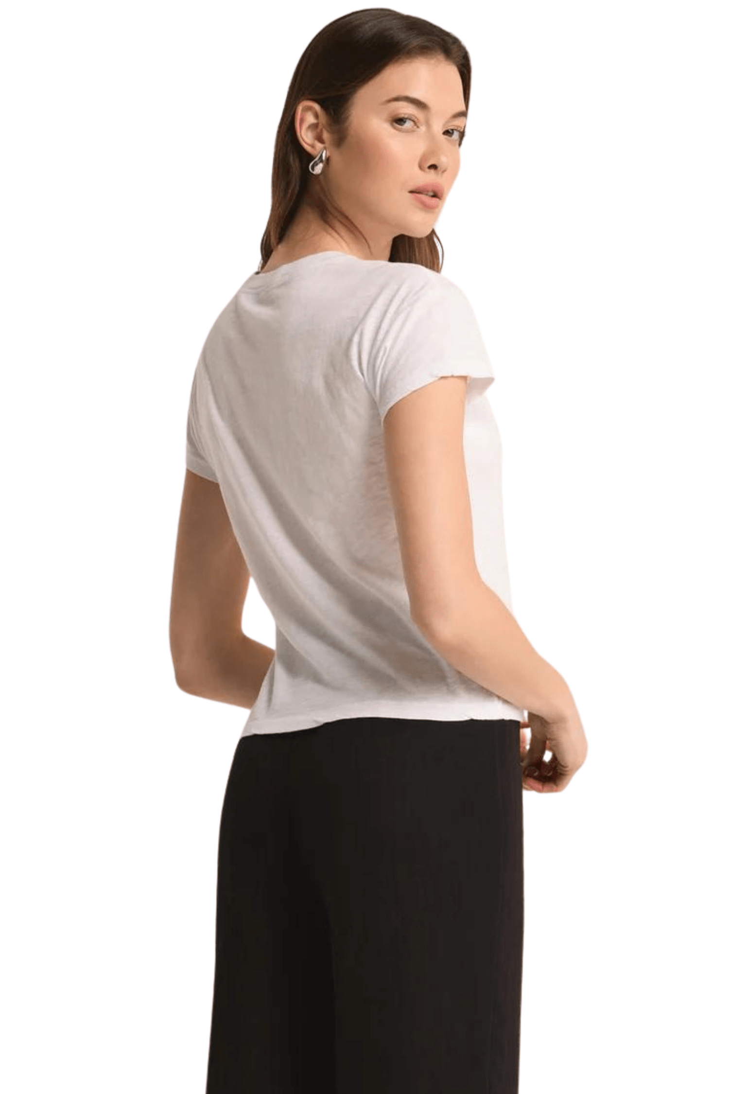 Z Supply Modern Slub Tee White