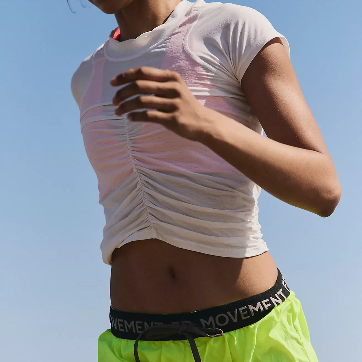 Tempo Ruched Short Sleeve