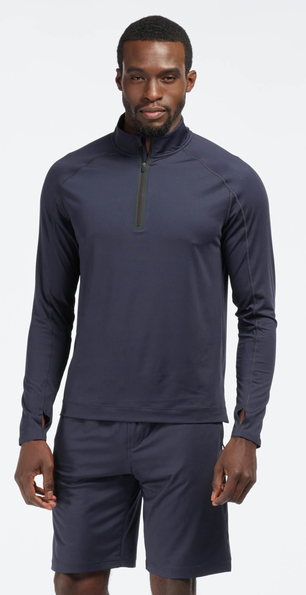 Rhone Courtside Performance 1/4 Zip Navy