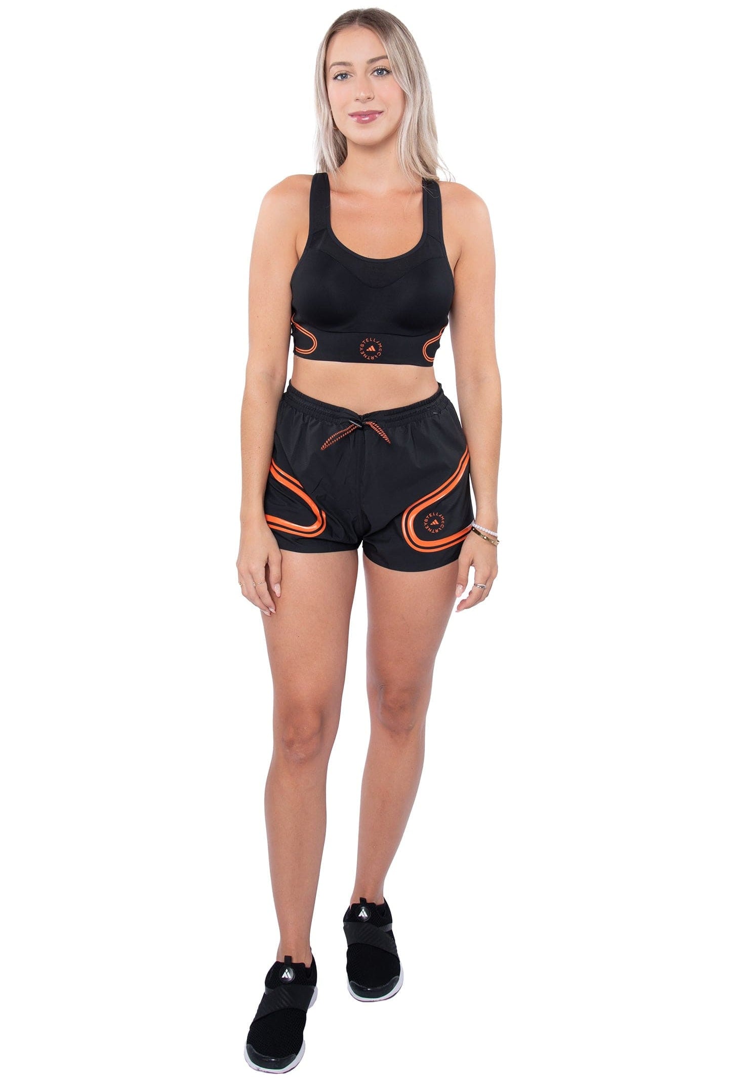 Adidas by Stella McCartney TPA Bra Black Orange
