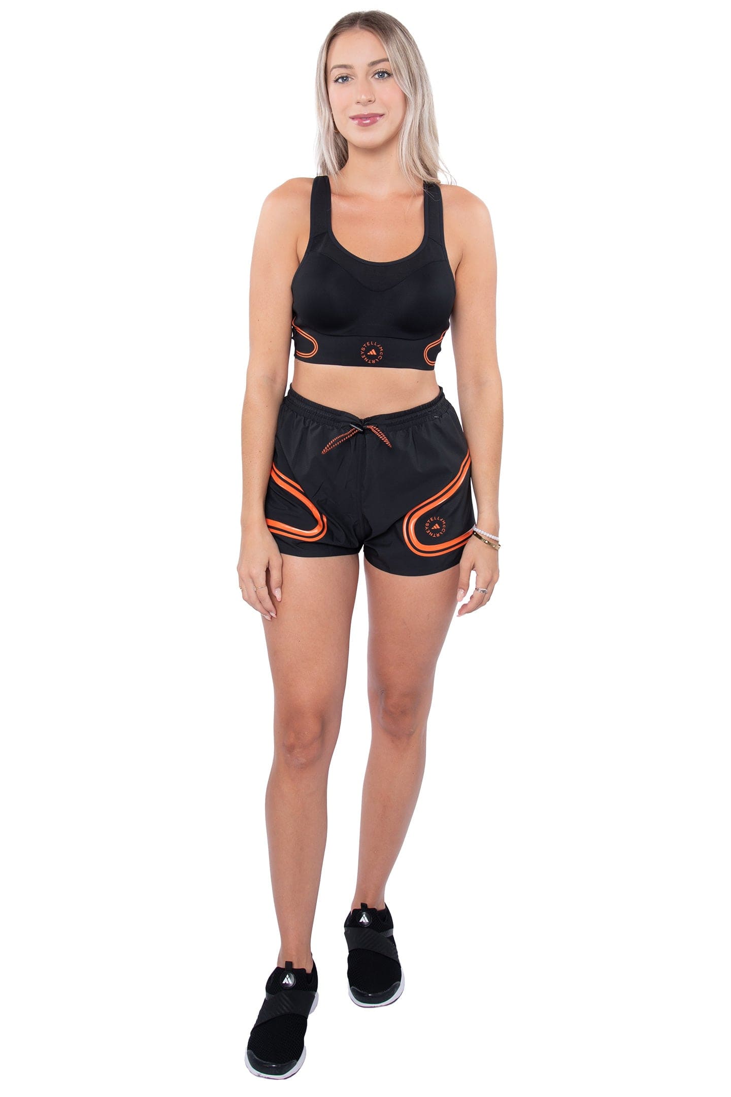 Adidas by Stella McCartney TPA Bra Black Orange