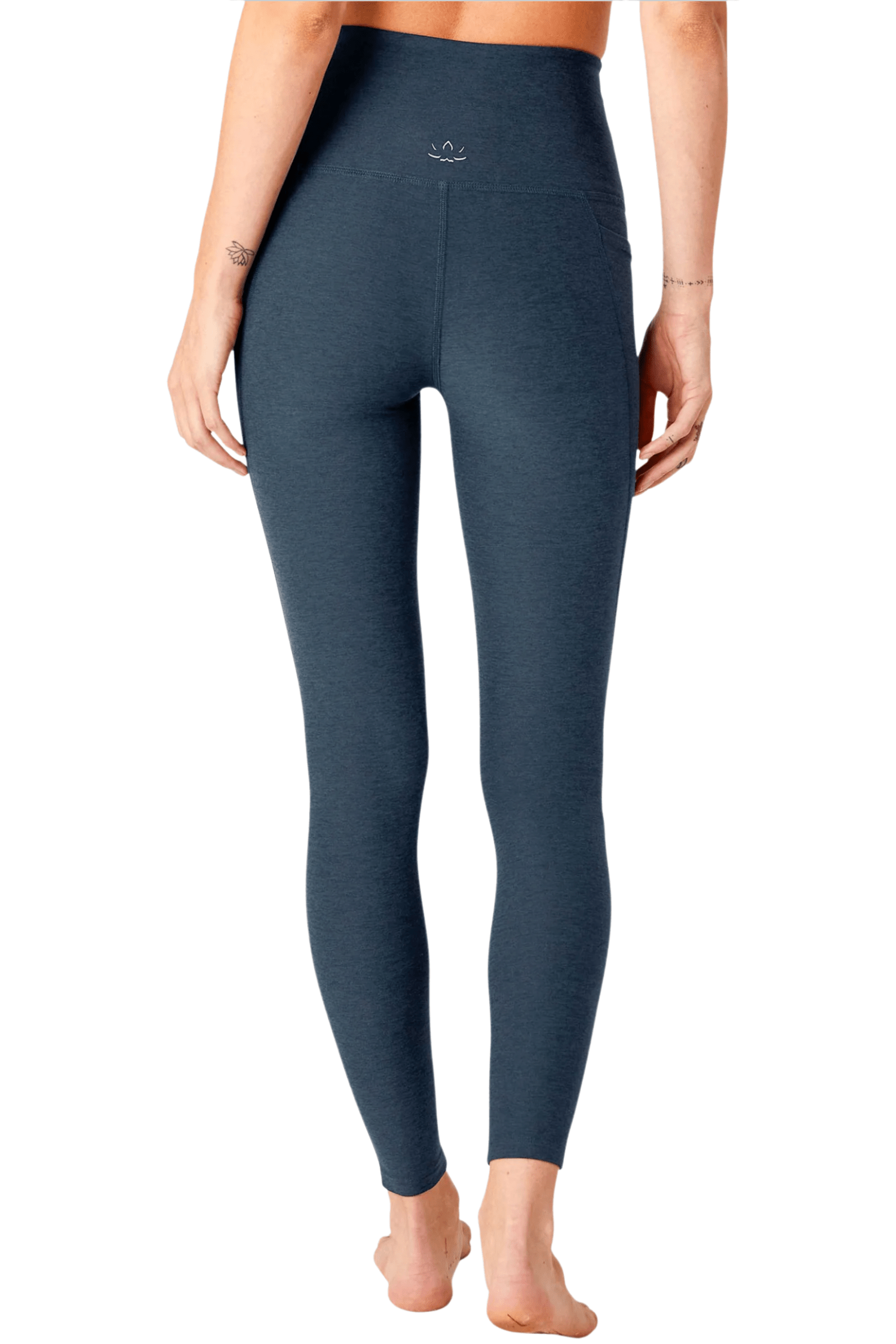 Beyond Yoga Out of Pocket High Waisted Midi Legging Nocturnal Navy