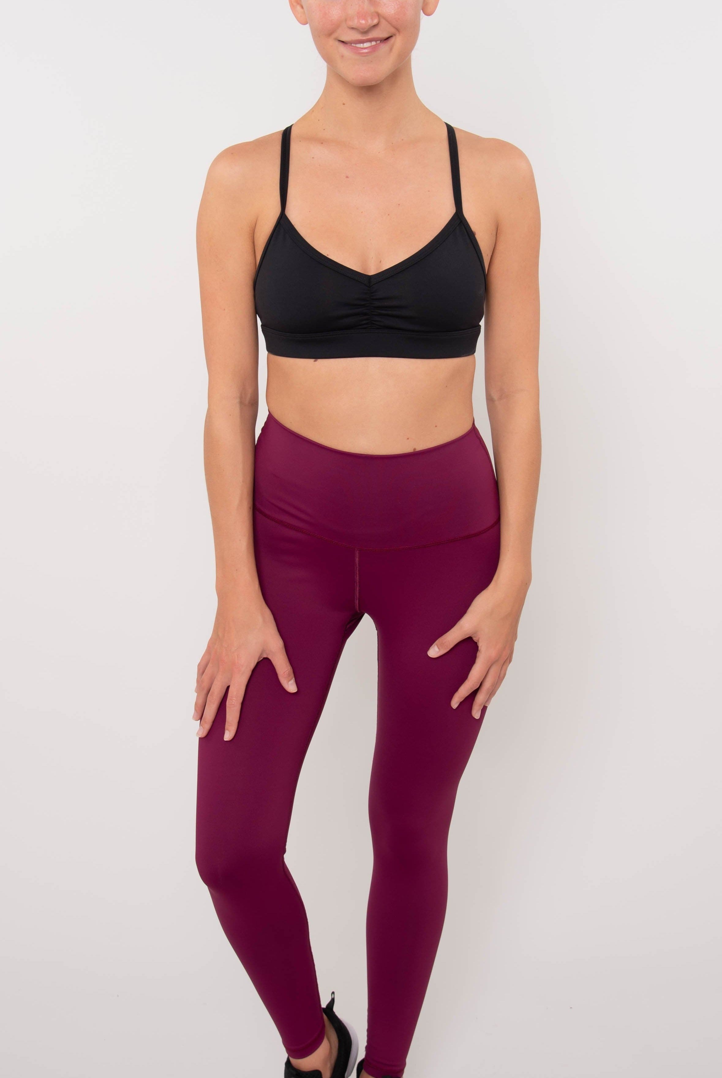 Catleya Garnet 7/8 High Waist Legging