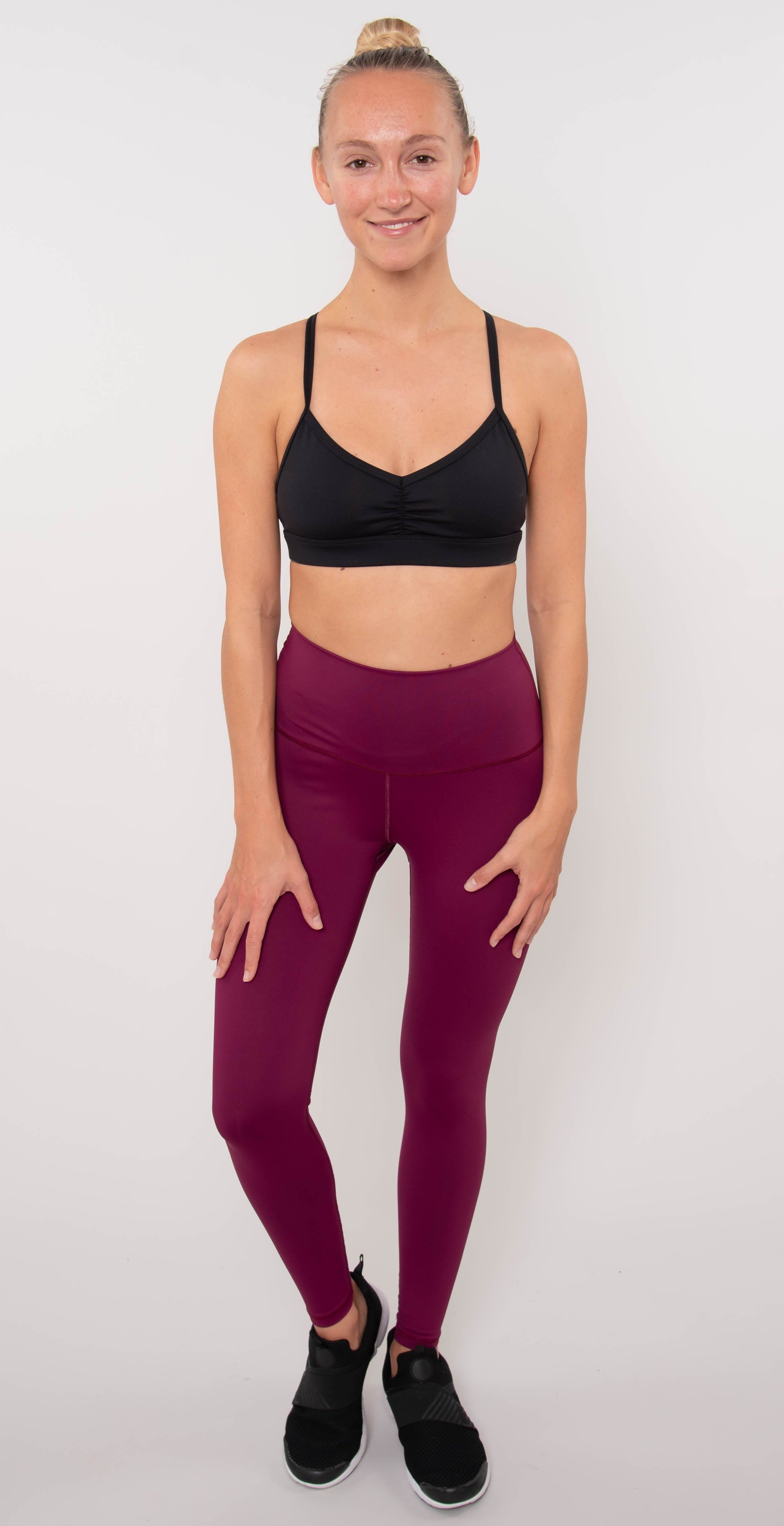 Catleya Garnet 7/8 High Waist Legging