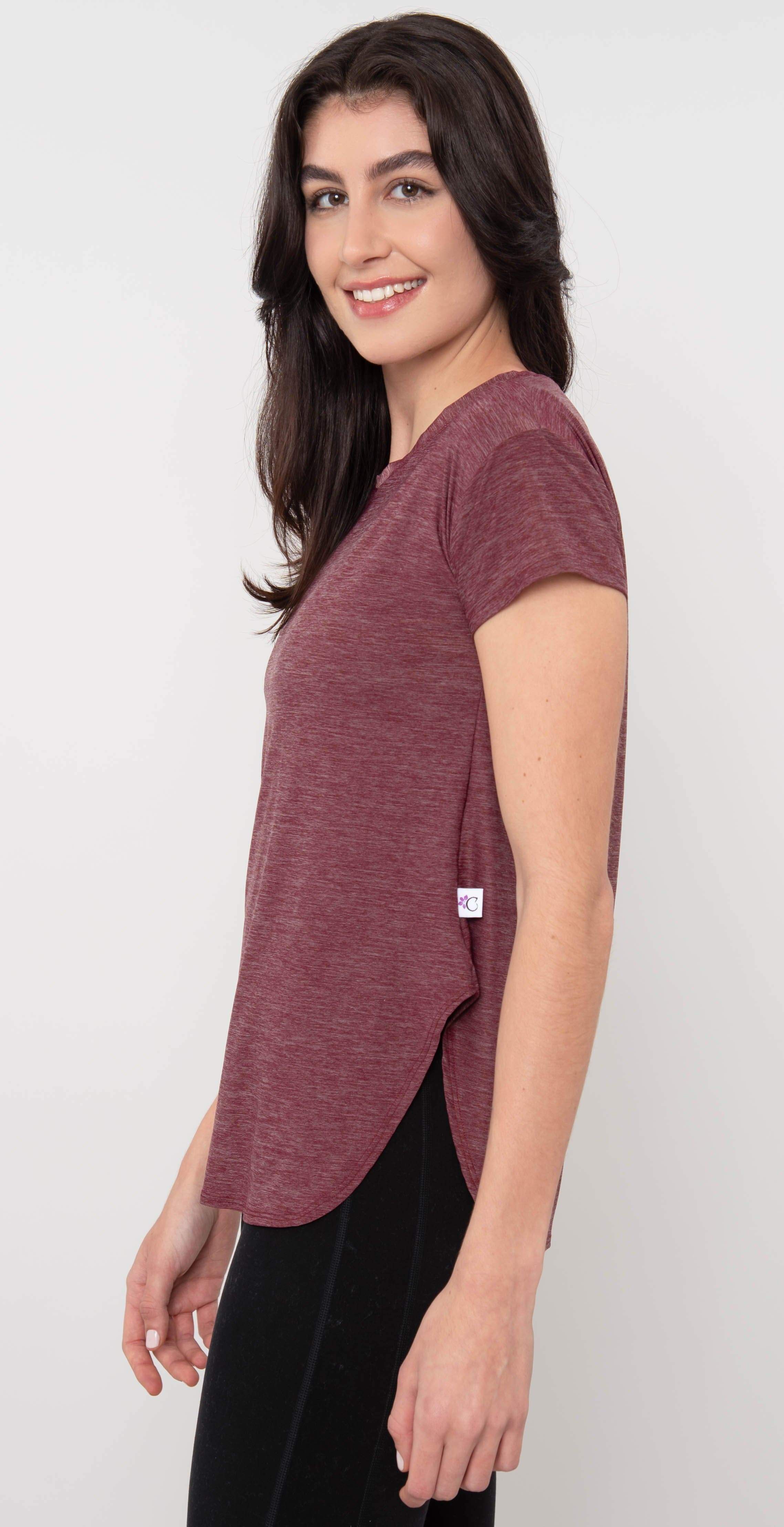 Catleya Erica Short Sleeve Top Brick