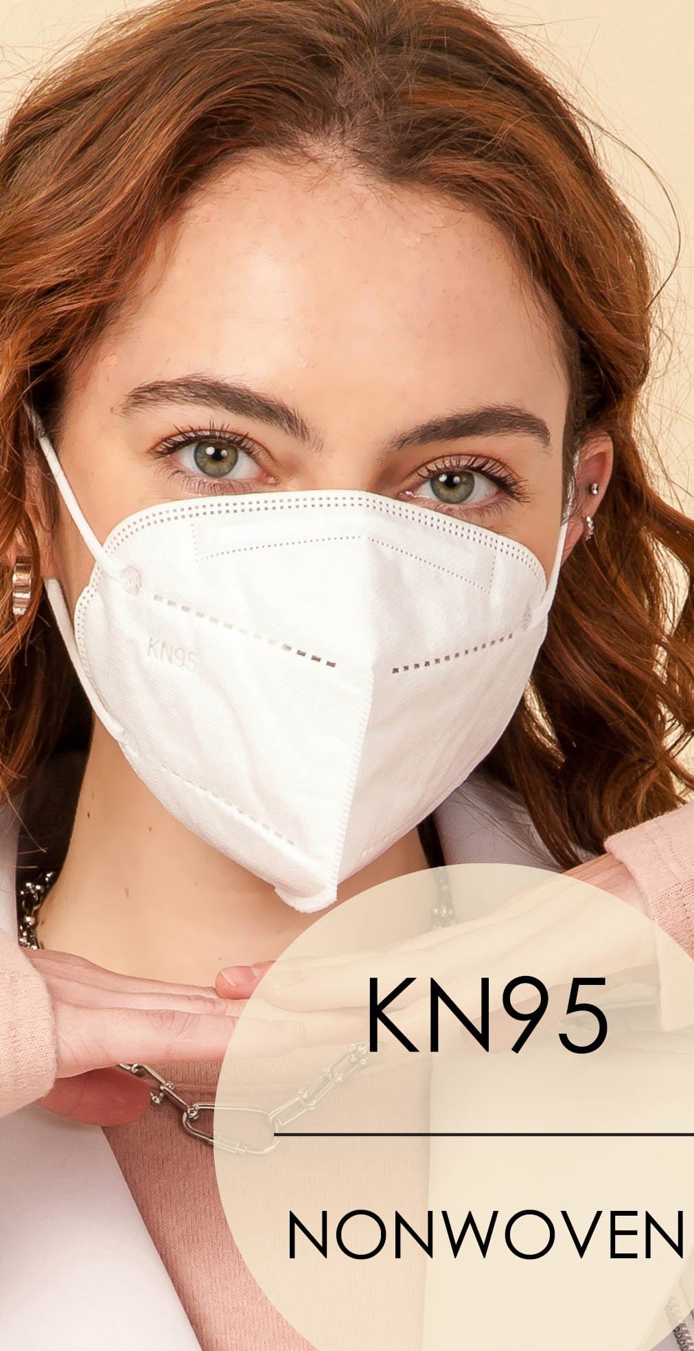 HyFyve KN95 Face Mask non-medical white