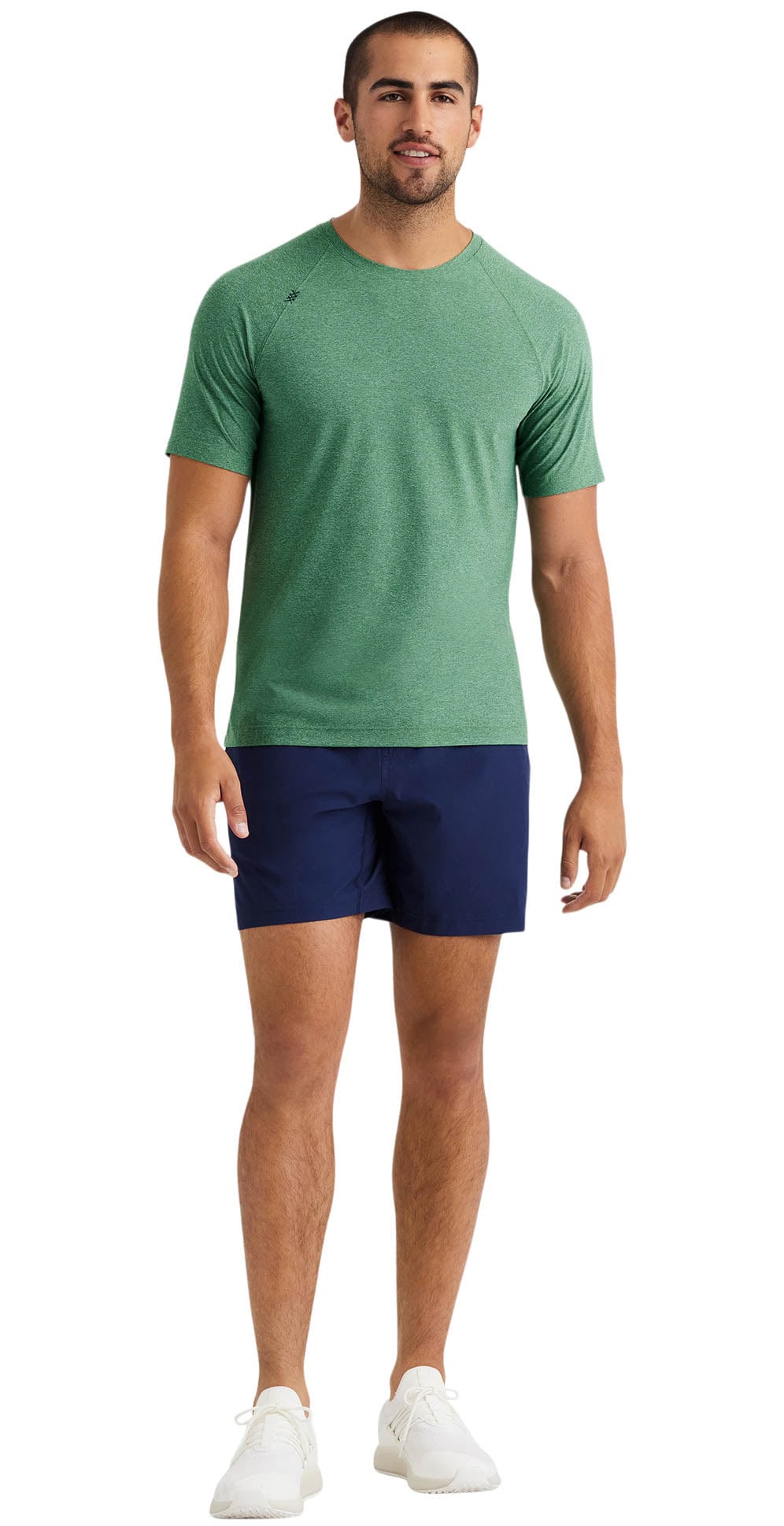 Rhone Reign Short Sleeve Eden Heather