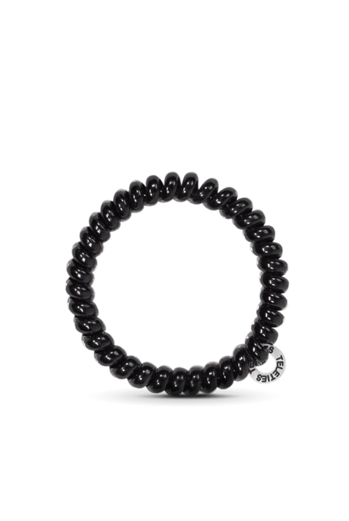 Small Teleties Jet Black