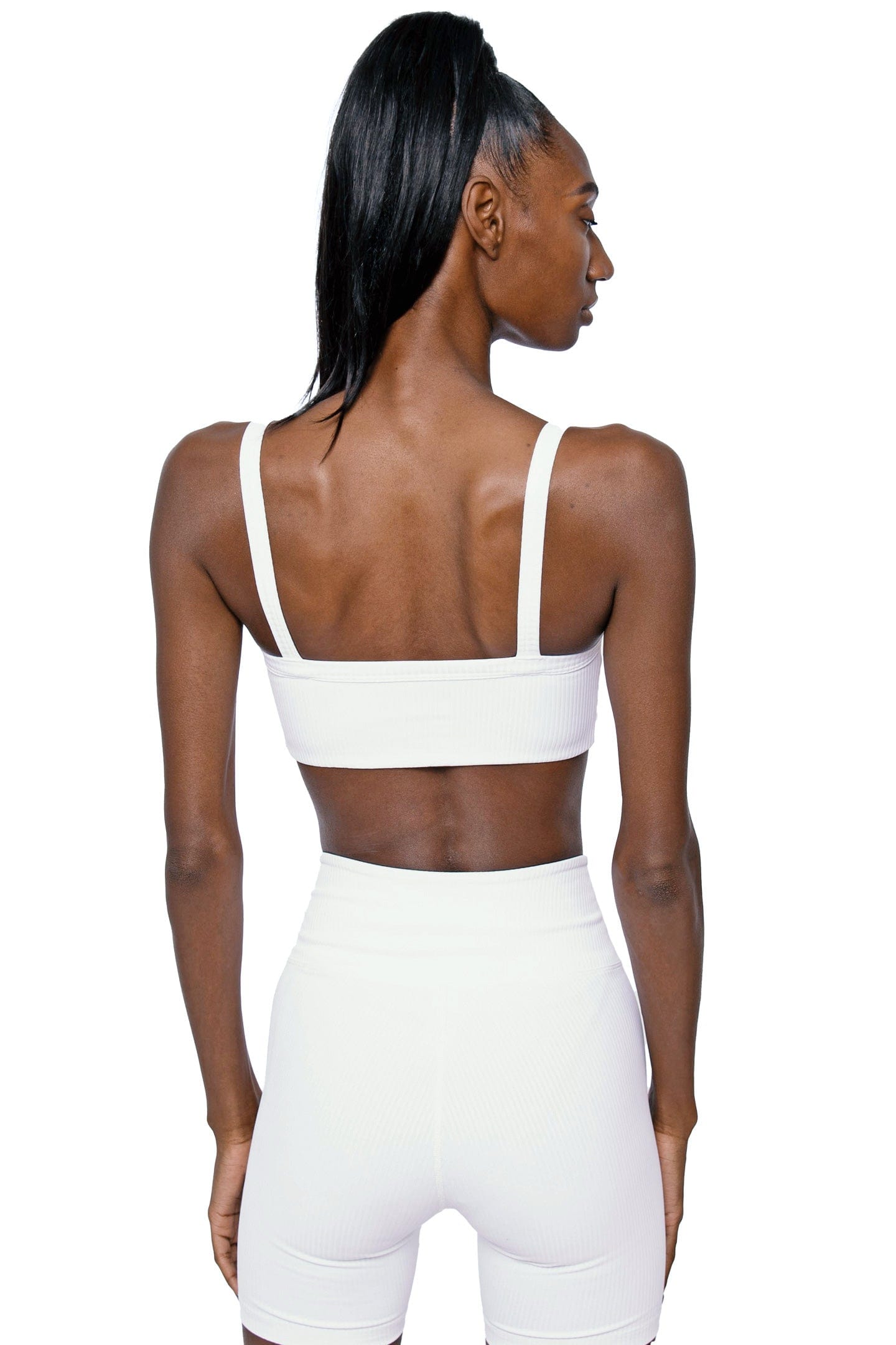 Year of Ours Ribbed Bralette 2.0 White