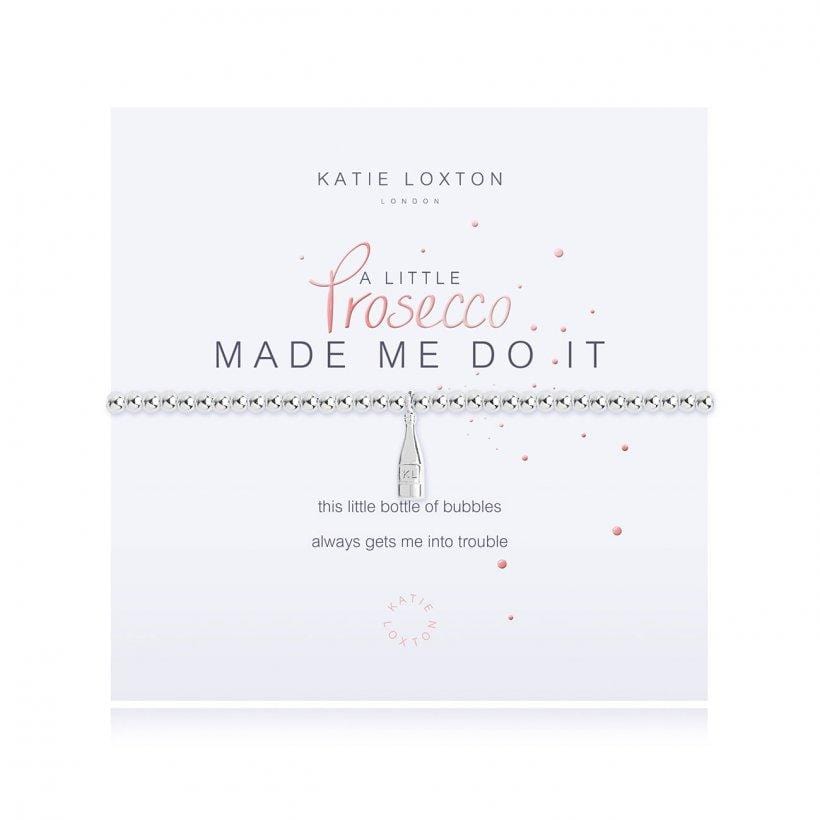 Katie Loxton A little PROSECCO MADE ME DO IT bracelet
