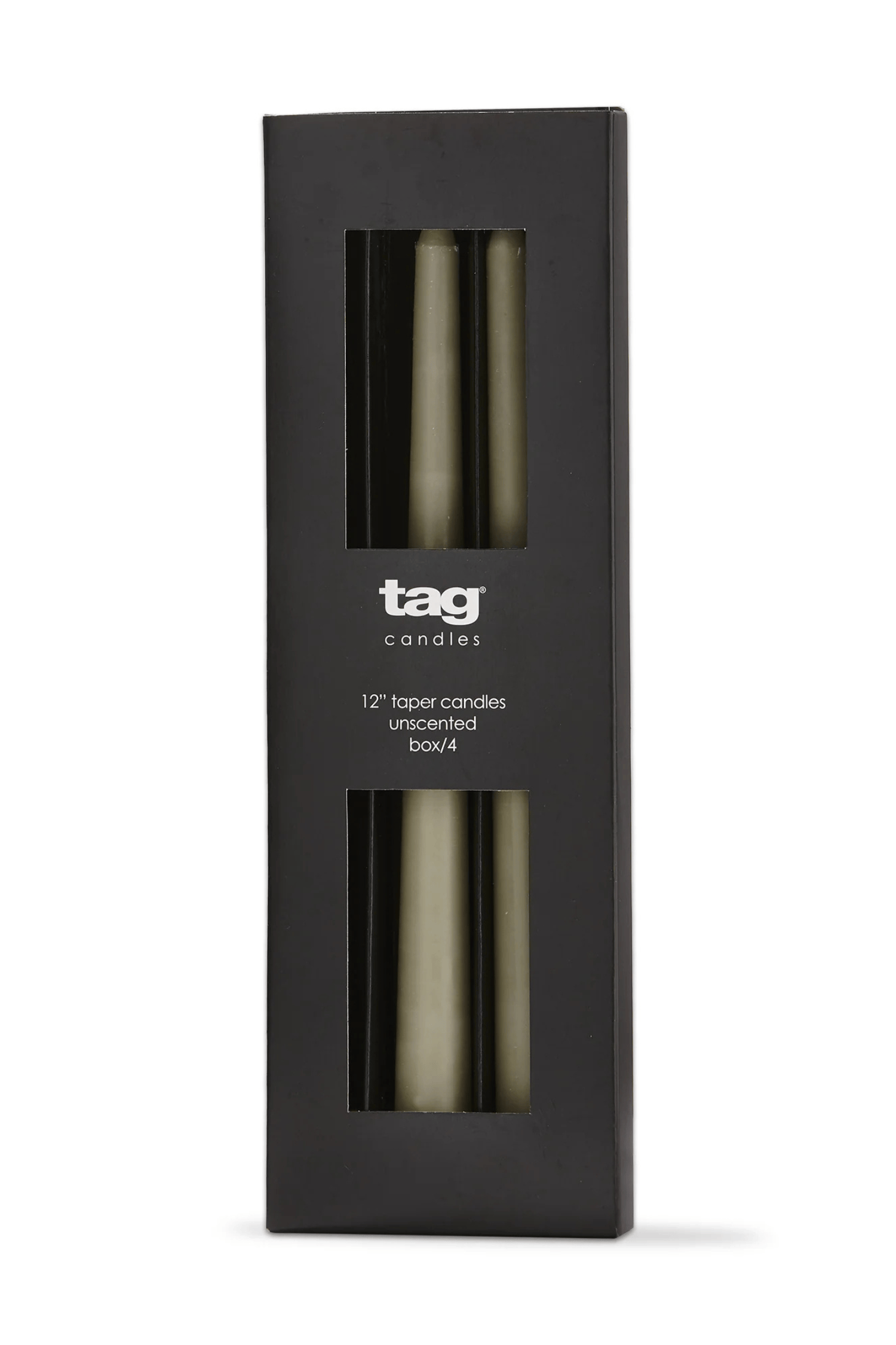 Color Studio 12" Taper Candle Set Of 4