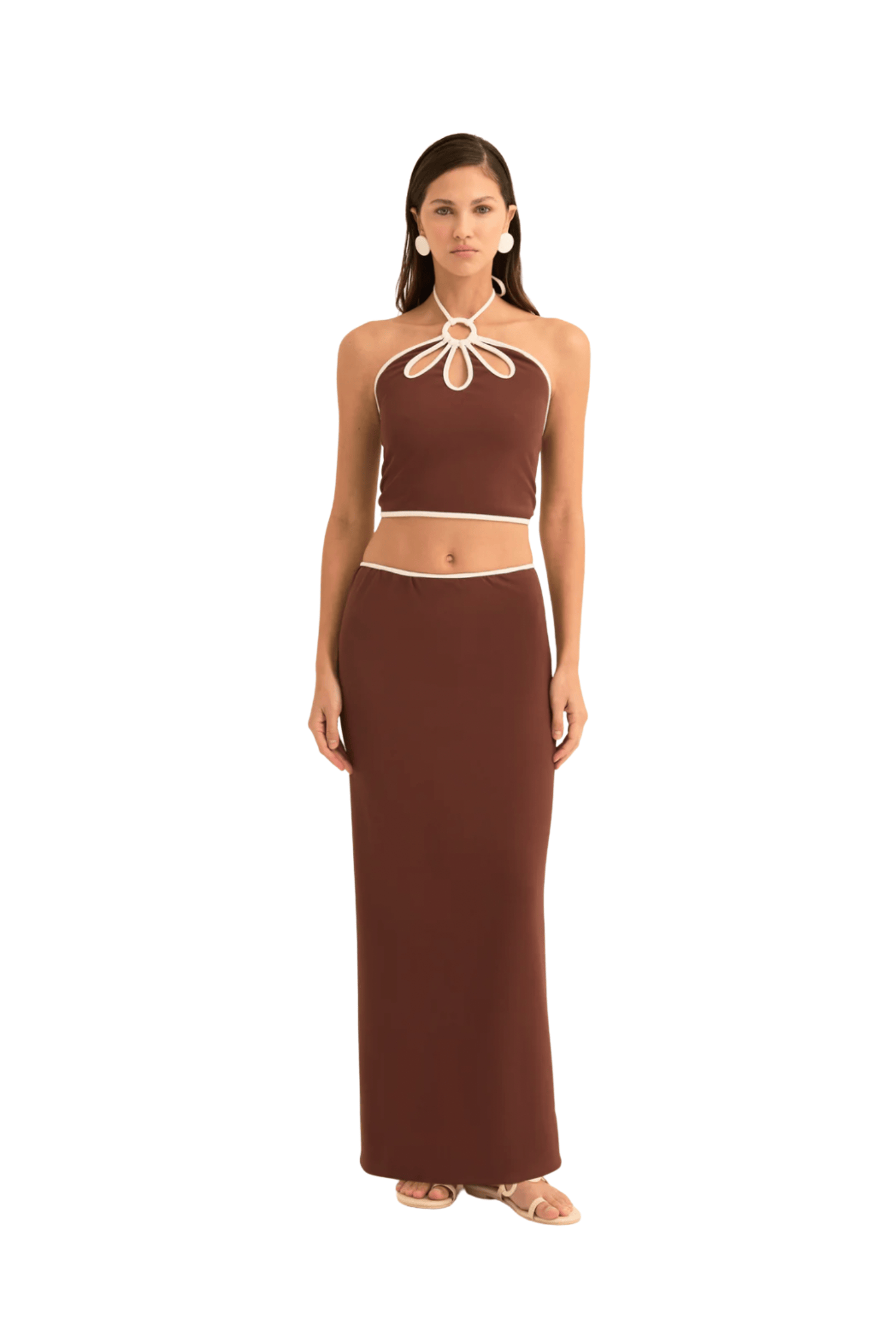 Cleo Cacao Skirt