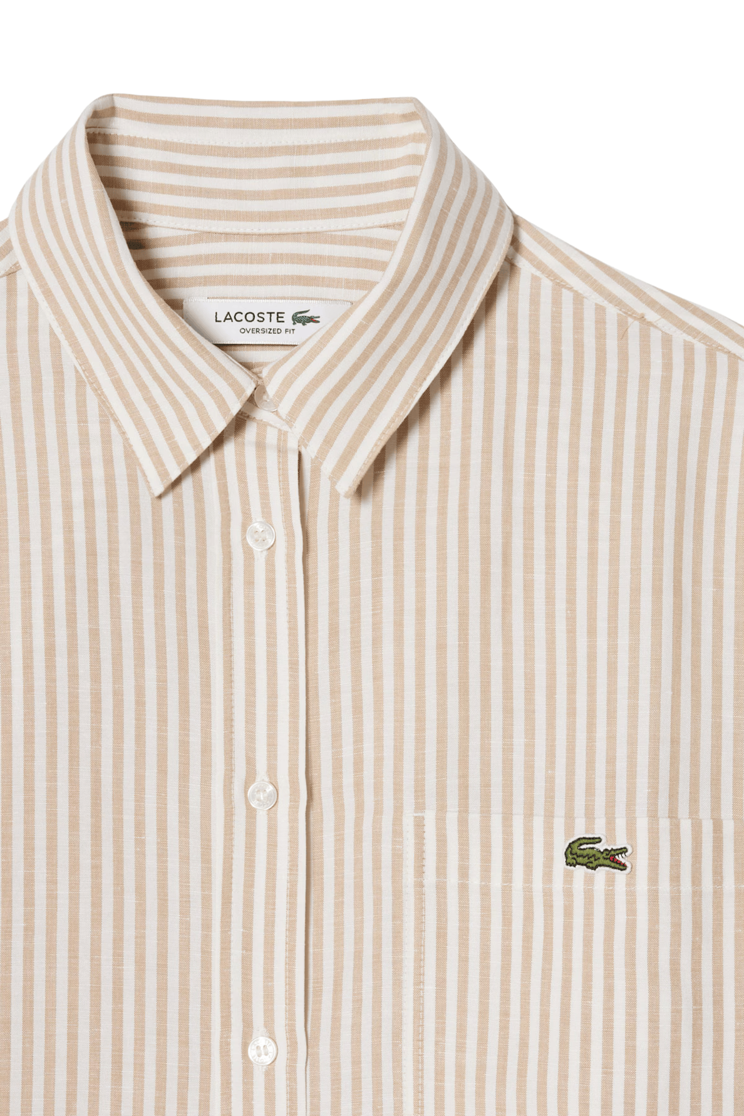 Oversized Linen Blend Shirt