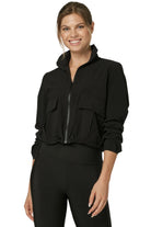925Fit Short Coming Jacket Black