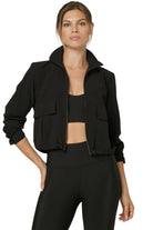 925Fit Short Coming Jacket Black