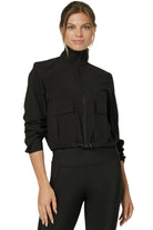 925Fit Short Coming Jacket Black