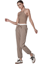 925Fit Be Brief Jogger Latte / White