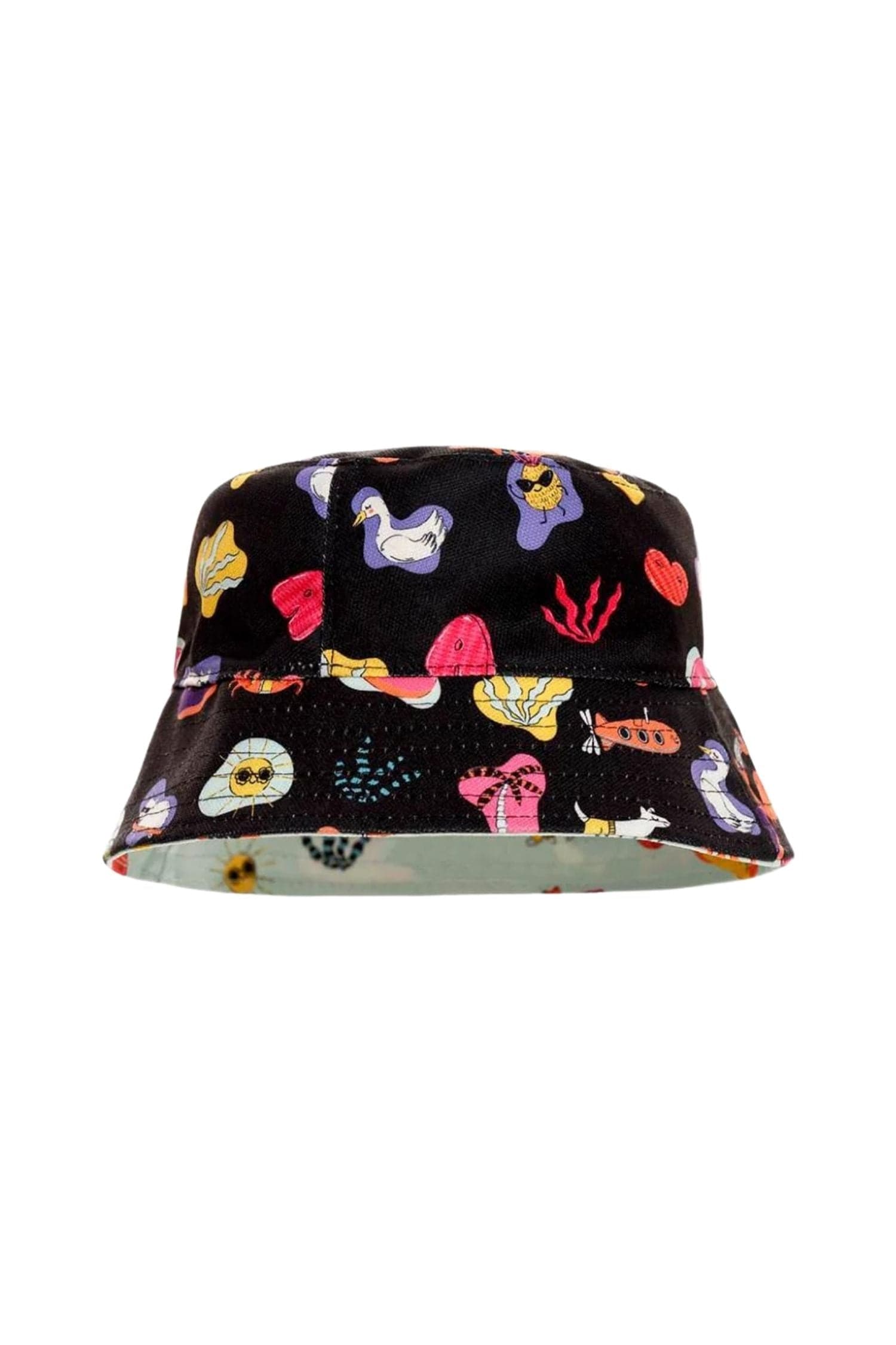 Agua Bendita Shay Reversible Kids Bucket Hat Plash