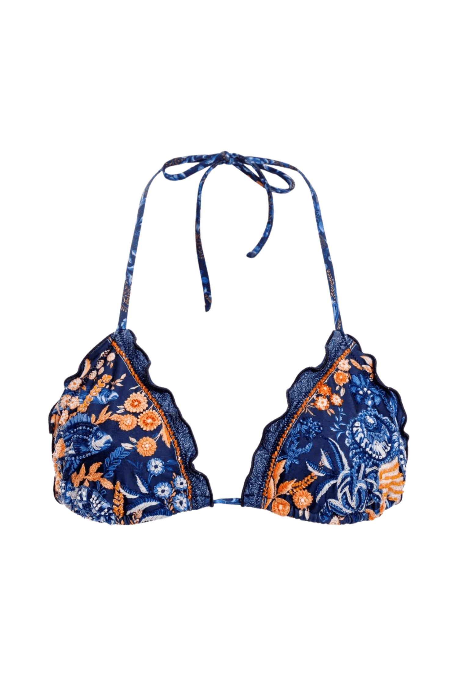 Agua Bendita Lolita Bikini Top Azure