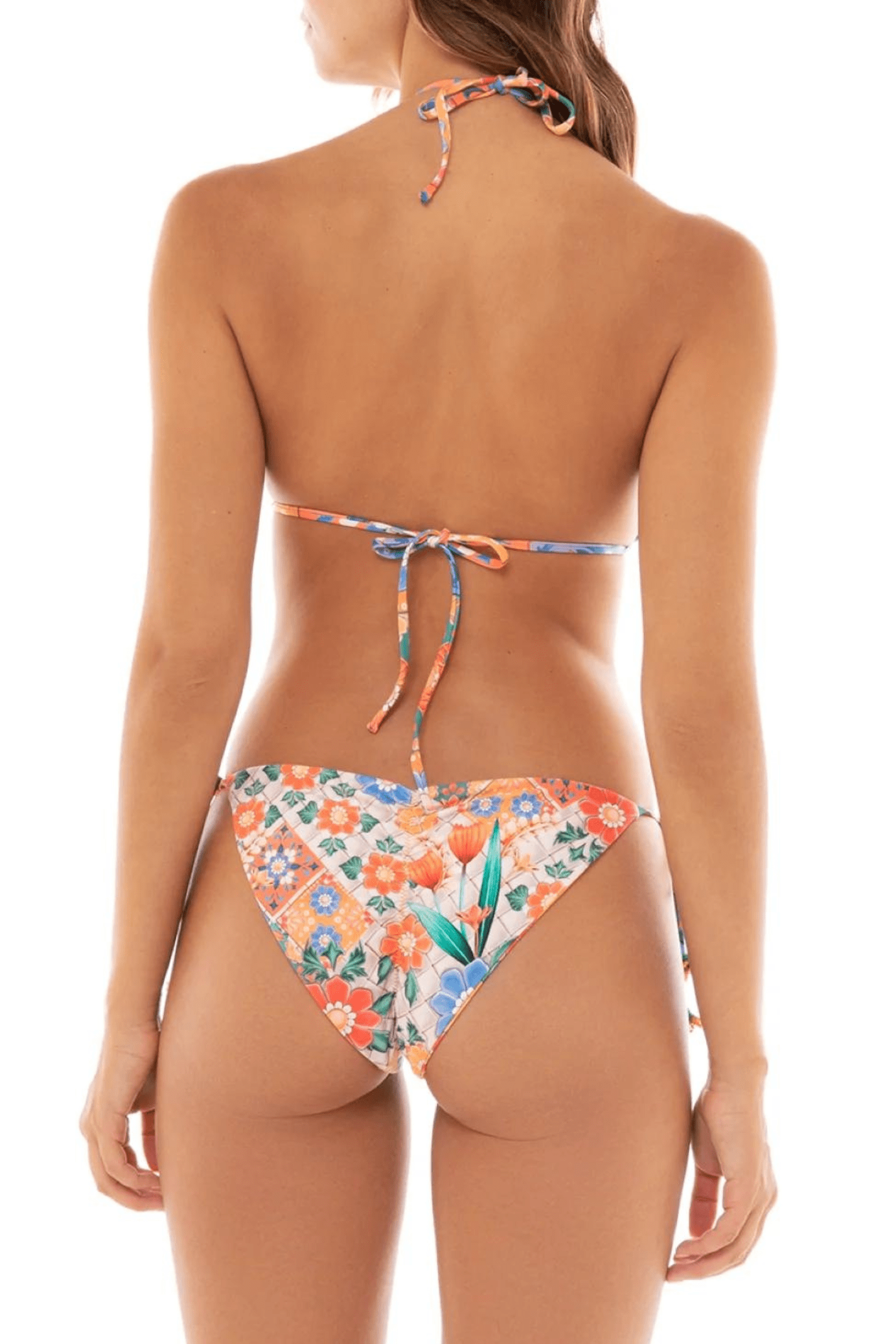 Agua Bendita Alegria Reversible Bikini Bottom Tile