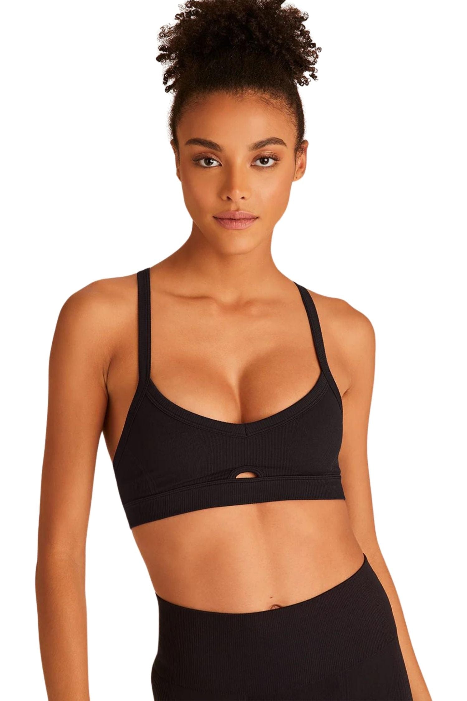 Alala Barre Cami Bra Black