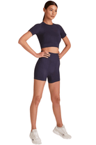 Alala Barre Seamless Tee Navy
