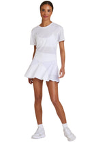 Alala Rally Skort White