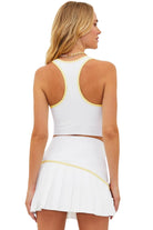 Beach Riot Yara Top White Sand