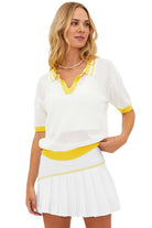 Beach Riot Giana Top White Sand