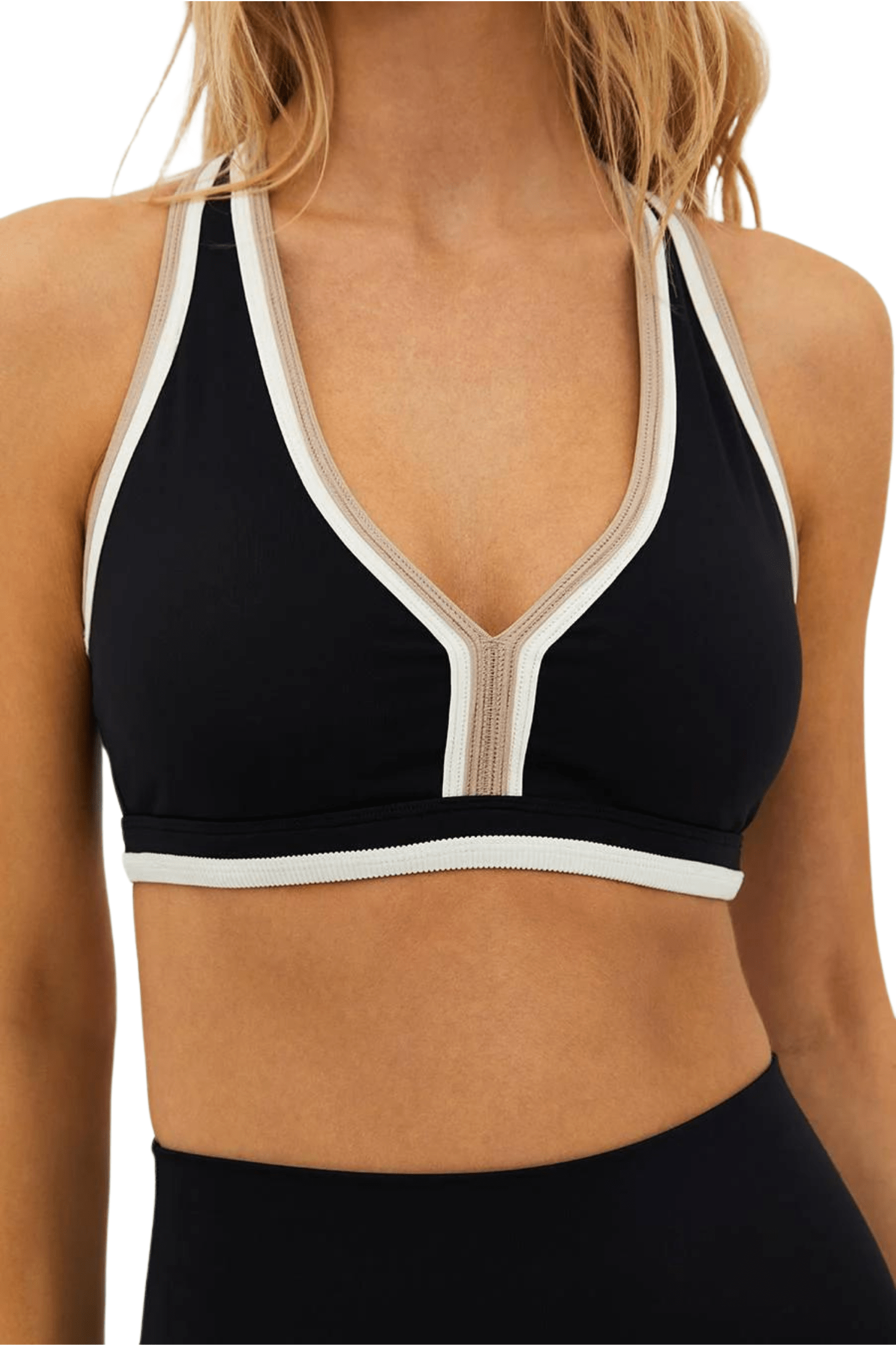 Beach Riot Ida Top Sandshell Colorblock