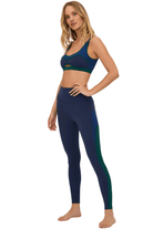 Beach Riot Pamila 7/8 Legging Wintergreen Colorblock