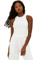 Beach Riot Donna Tank Top White
