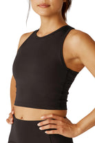 Beyond Yoga PowerBeyond Strive Cropped Tank Black