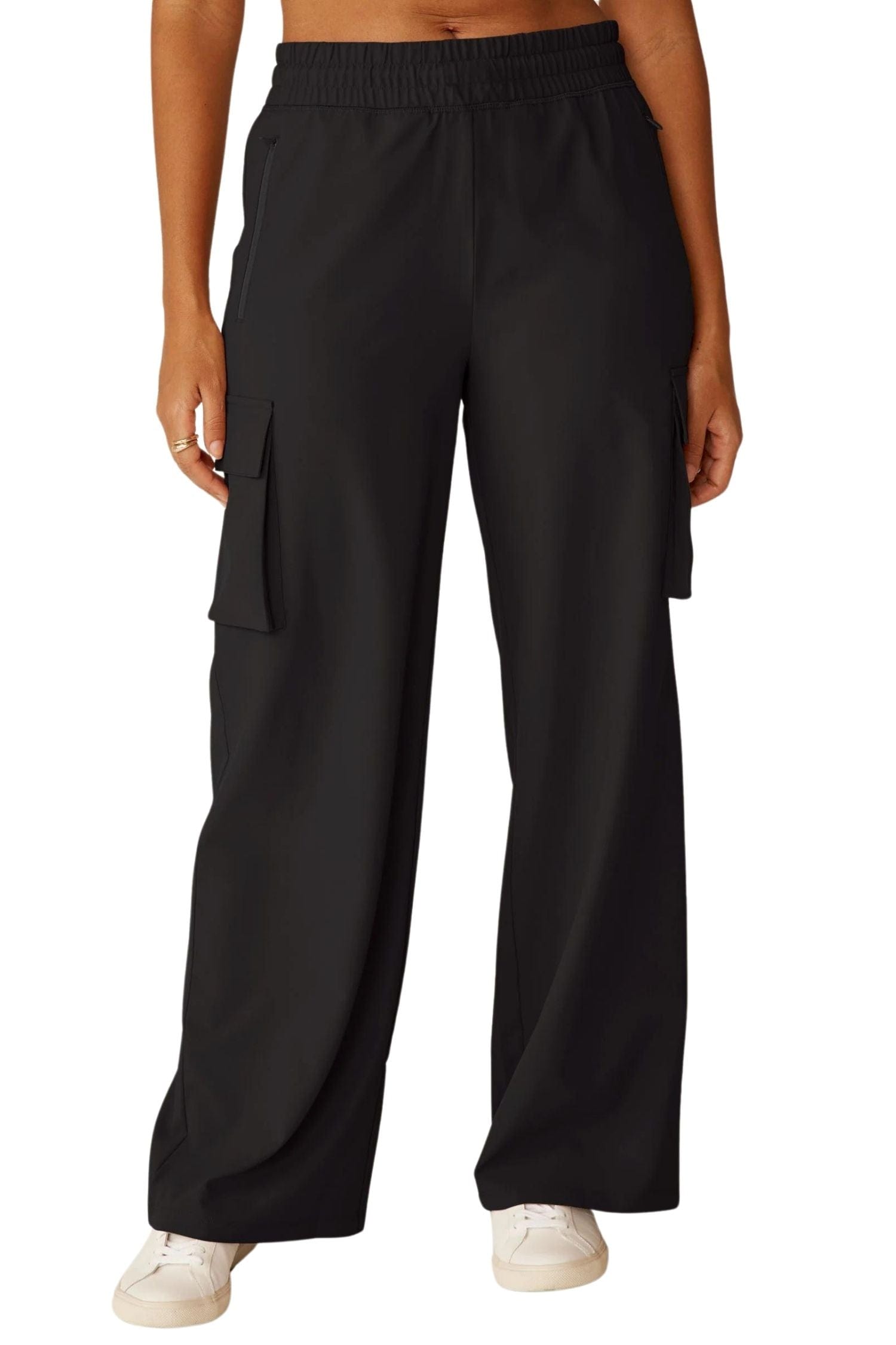 Beyond Yoga City Chic Cargo Pants Black