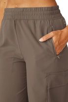 Beyond Yoga City Chic Cargo Pants Dune