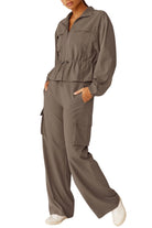 Beyond Yoga City Chic Cargo Pants Dune