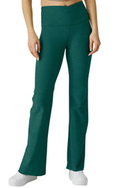 Beyond Yoga Spacedye at your Leisure Bootcut Pant Lunar Teal Heather