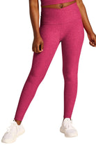 Beyond Yoga Spacedye At Your Leisure HW Midi Legging Cranberry Heather