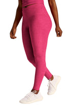 Beyond Yoga Spacedye At Your Leisure HW Midi Legging Cranberry Heather