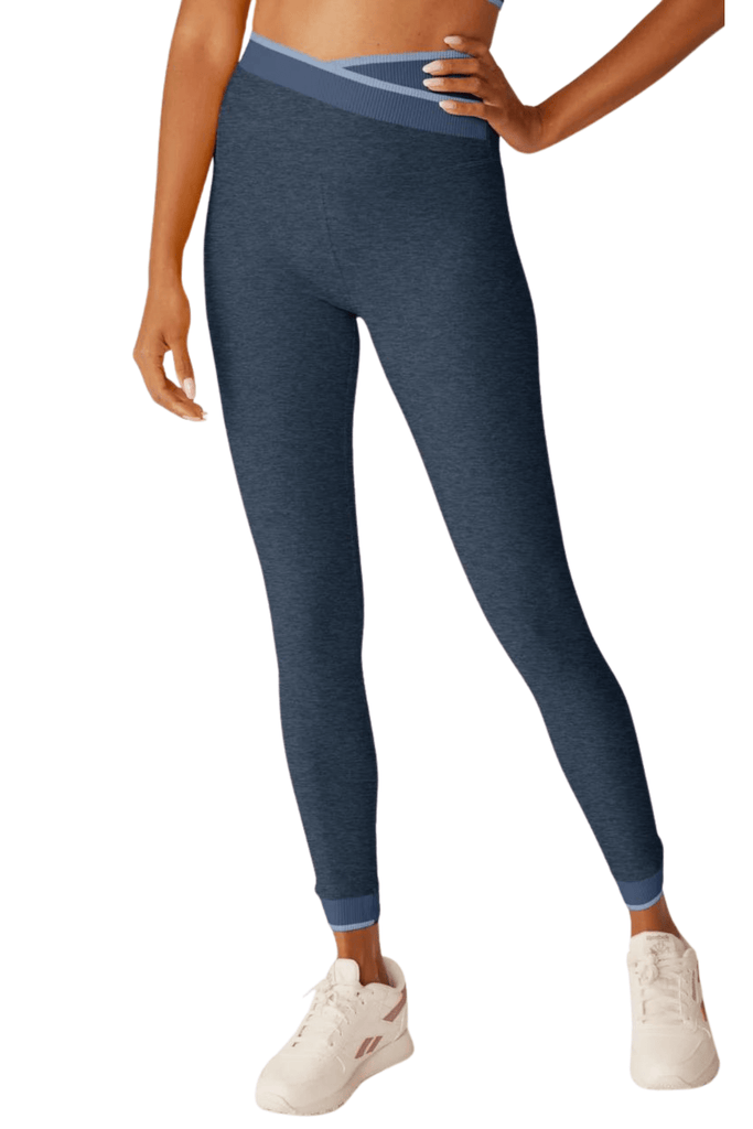 Beyond Yoga Spacedye In The Mix High Waisted Midi Legging Nocturnal Navy