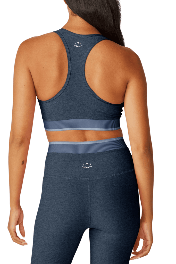 Beyond Yoga Spacedye In The Mix Bra Nocturnal Navy