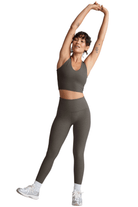 Beyond Yoga Spacedye Caught in the Midi High Waist Legging True Gray Heather